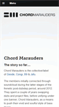 Mobile Screenshot of chordmarauders.com